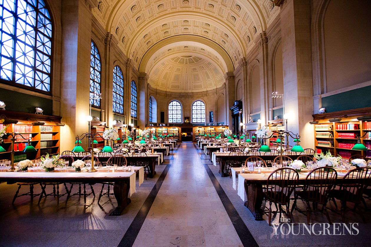 Boston Public Library Wedding, Part Two Will and Angela The Youngrens San Diego