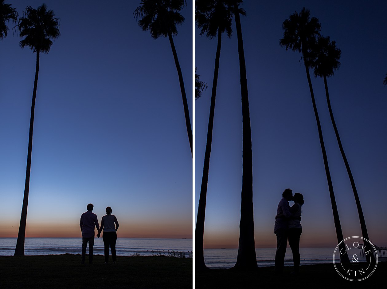 Scripps Seaside Forum Engagement, la jolla engagement, scripps pier, scripps pier portrait session, golden hour portraits, golden hour engagement session, natural light engagement photographers, beach engagement session