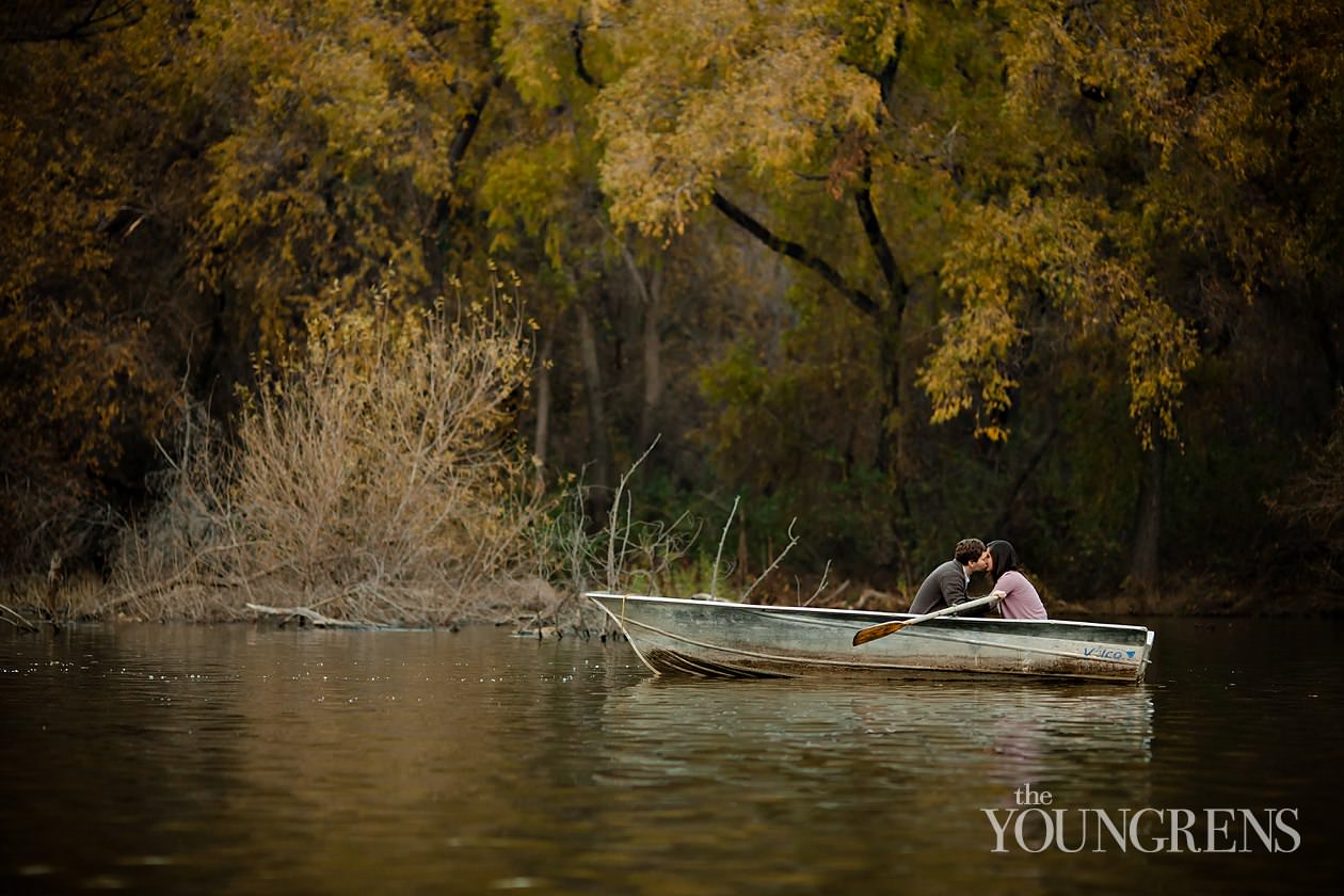 Jason and Elizabeth Engagement,Corona Lake engagement session, rowboat engagement, lake engagement, corona engagement session, fall engagement session