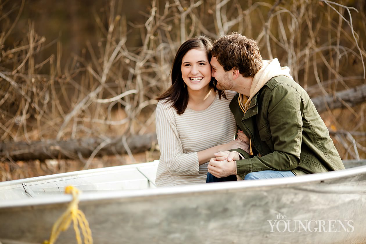 Jason and Elizabeth Engagement,Corona Lake engagement session, rowboat engagement, lake engagement, corona engagement session, fall engagement session