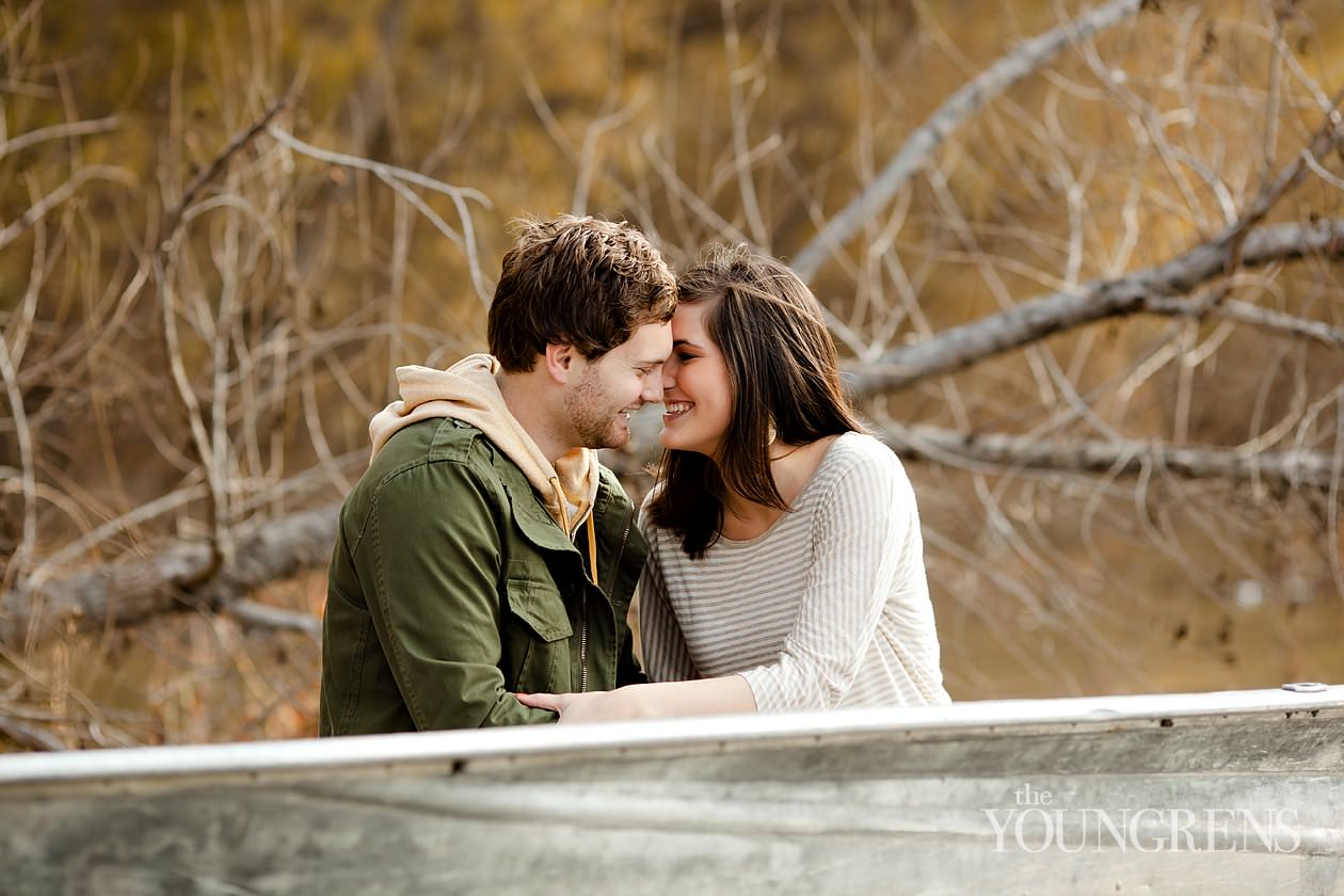 Jason and Elizabeth Engagement,Corona Lake engagement session, rowboat engagement, lake engagement, corona engagement session, fall engagement session