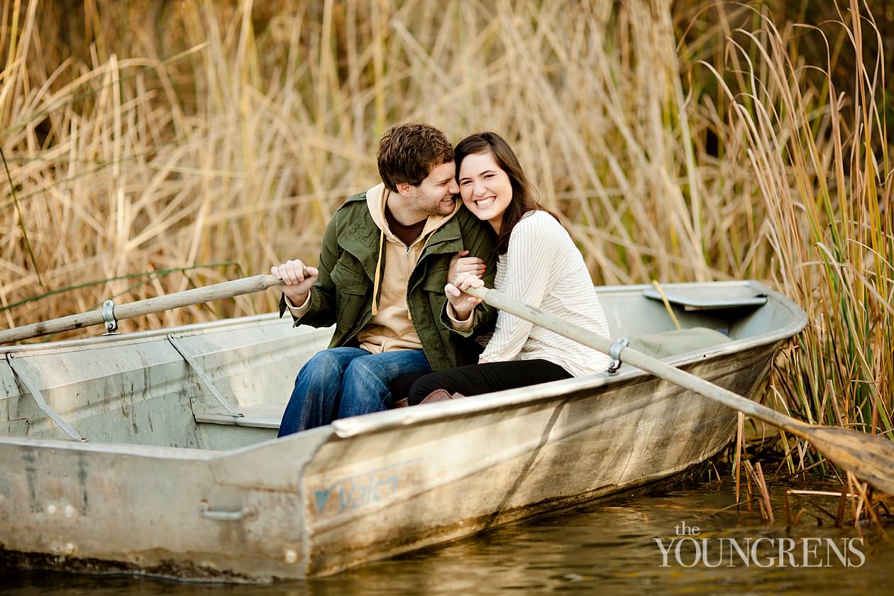 Jason and Elizabeth Engagement,Corona Lake engagement session, rowboat engagement, lake engagement, corona engagement session, fall engagement session