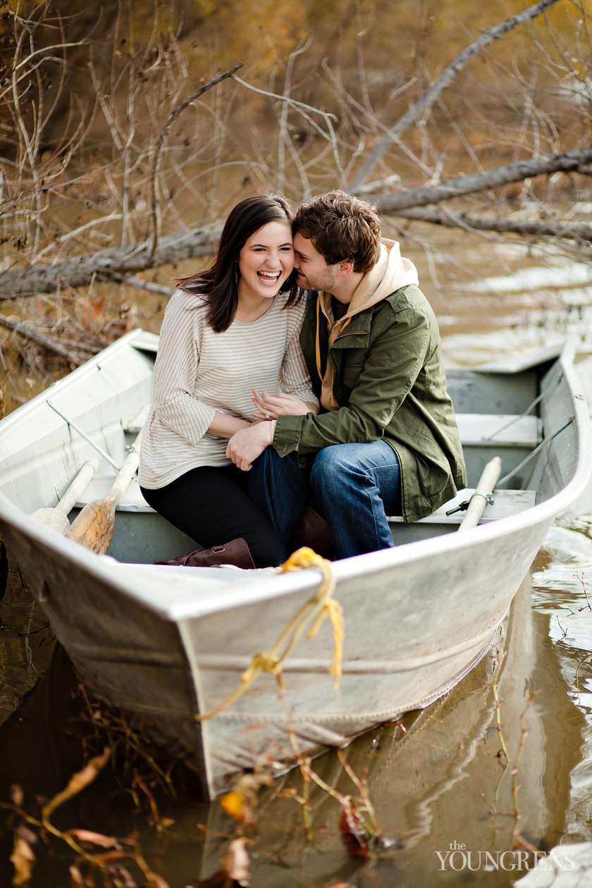 Jason and Elizabeth Engagement,Corona Lake engagement session, rowboat engagement, lake engagement, corona engagement session, fall engagement session