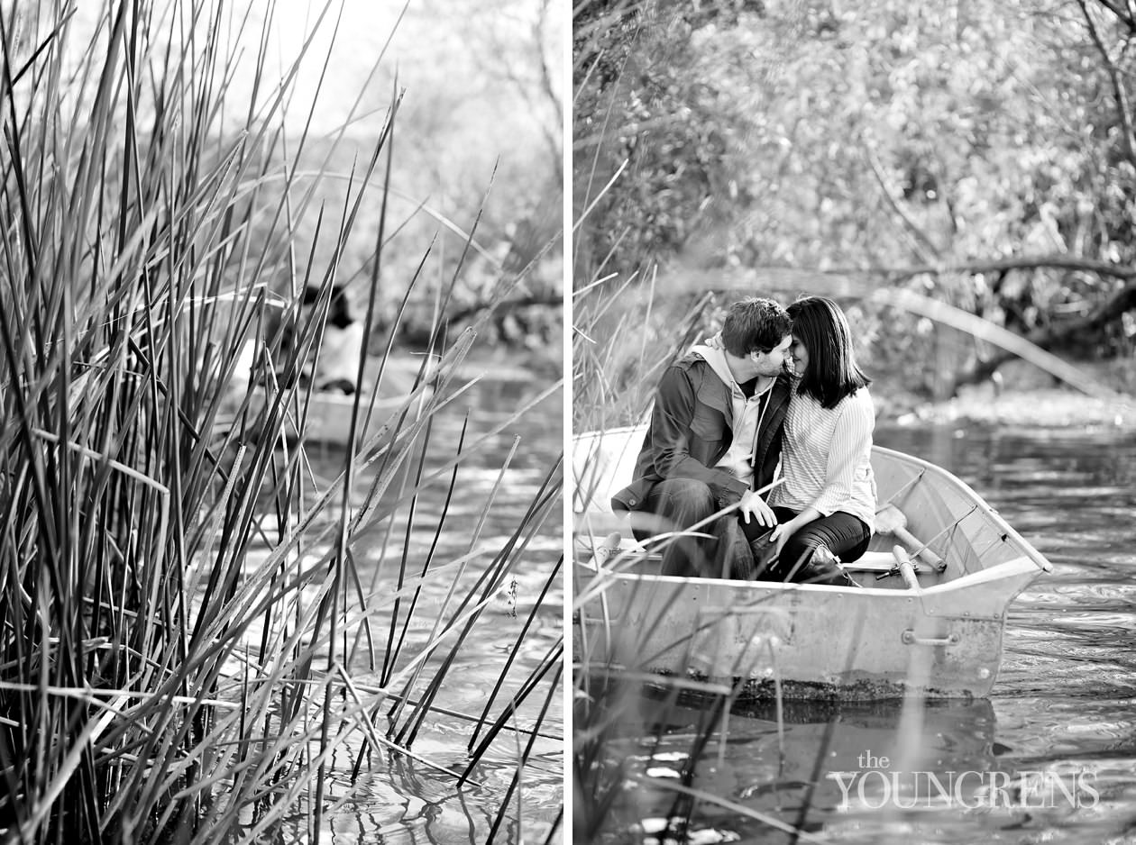 Jason and Elizabeth Engagement,Corona Lake engagement session, rowboat engagement, lake engagement, corona engagement session, fall engagement session