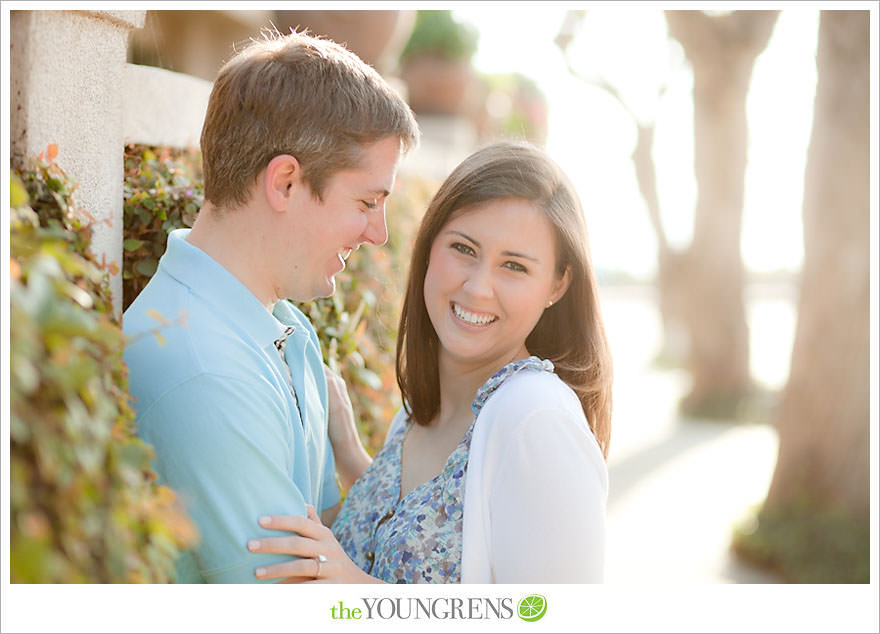 corona del mar engagement session, beach engagement session, beach portraits, beach photography, engagement photography