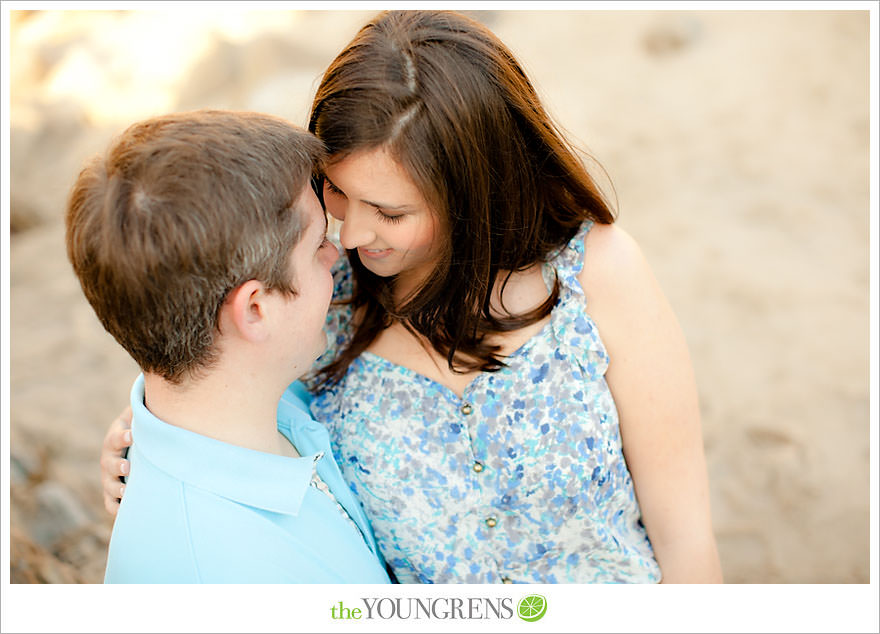 corona del mar engagement session, beach engagement session, beach portraits, beach photography, engagement photography