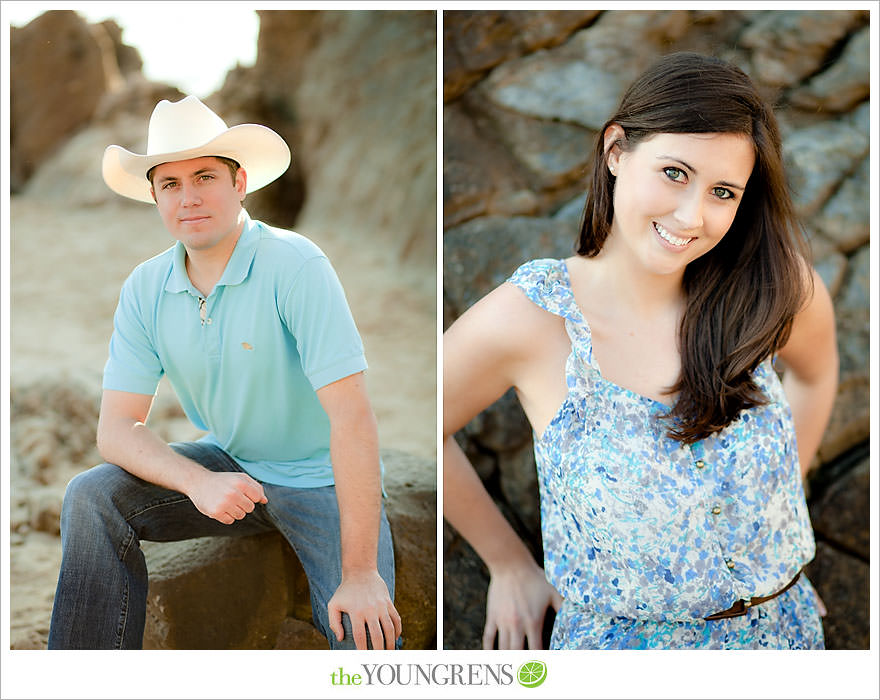 corona del mar engagement session, beach engagement session, beach portraits, beach photography, engagement photography