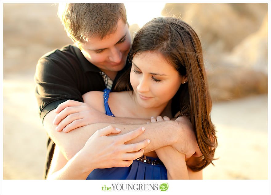 corona del mar engagement session, beach engagement session, beach portraits, beach photography, engagement photography