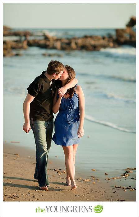 corona del mar engagement session, beach engagement session, beach portraits, beach photography, engagement photography