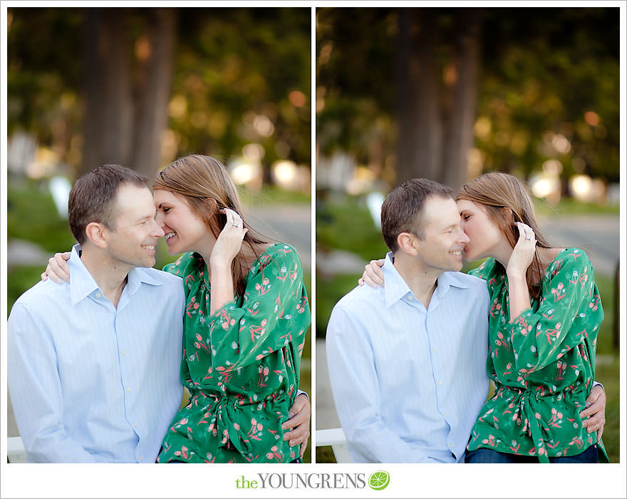 San Francisco engagement, Cavallo Point engagement, engagement session in San Francisco, engagement with adirondack chairs, Sausalito engagement