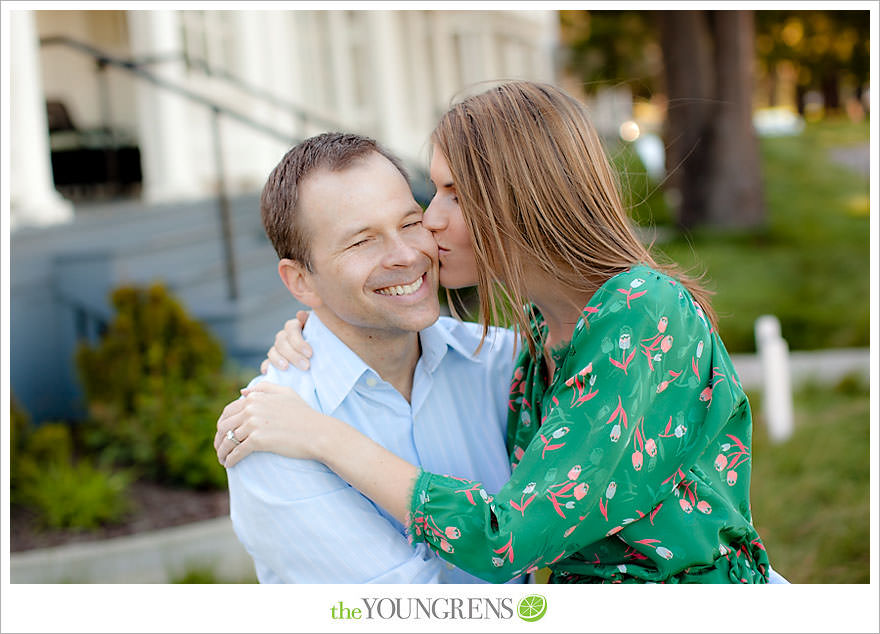 San Francisco engagement, Cavallo Point engagement, engagement session in San Francisco, engagement with adirondack chairs, Sausalito engagement