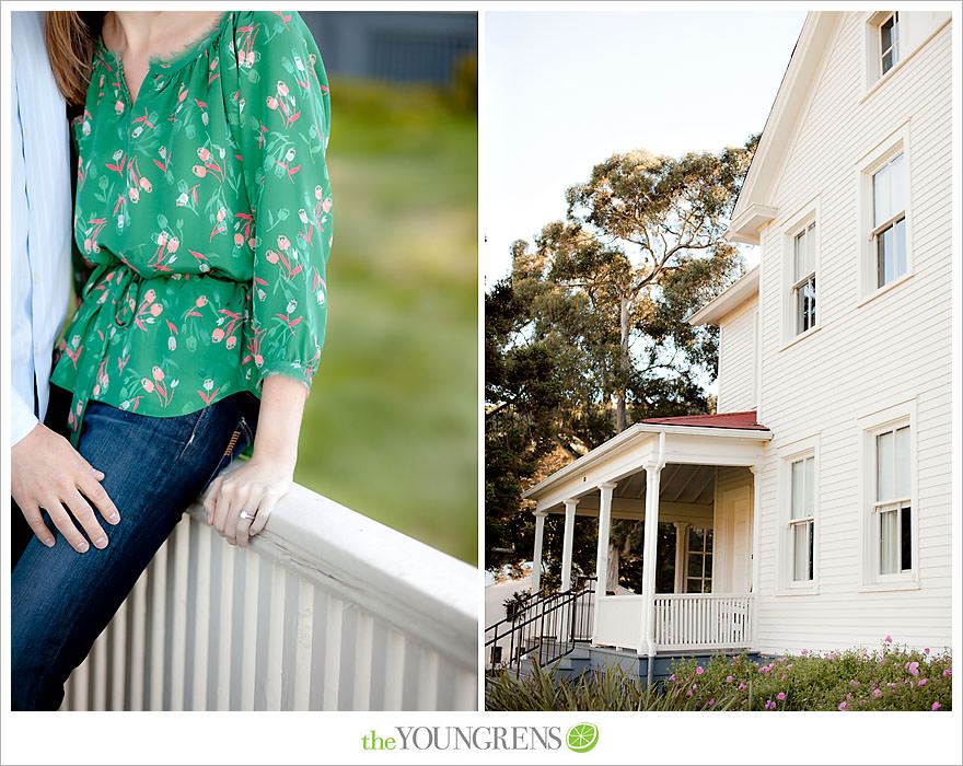 San Francisco engagement, Cavallo Point engagement, engagement session in San Francisco, engagement with adirondack chairs, Sausalito engagement