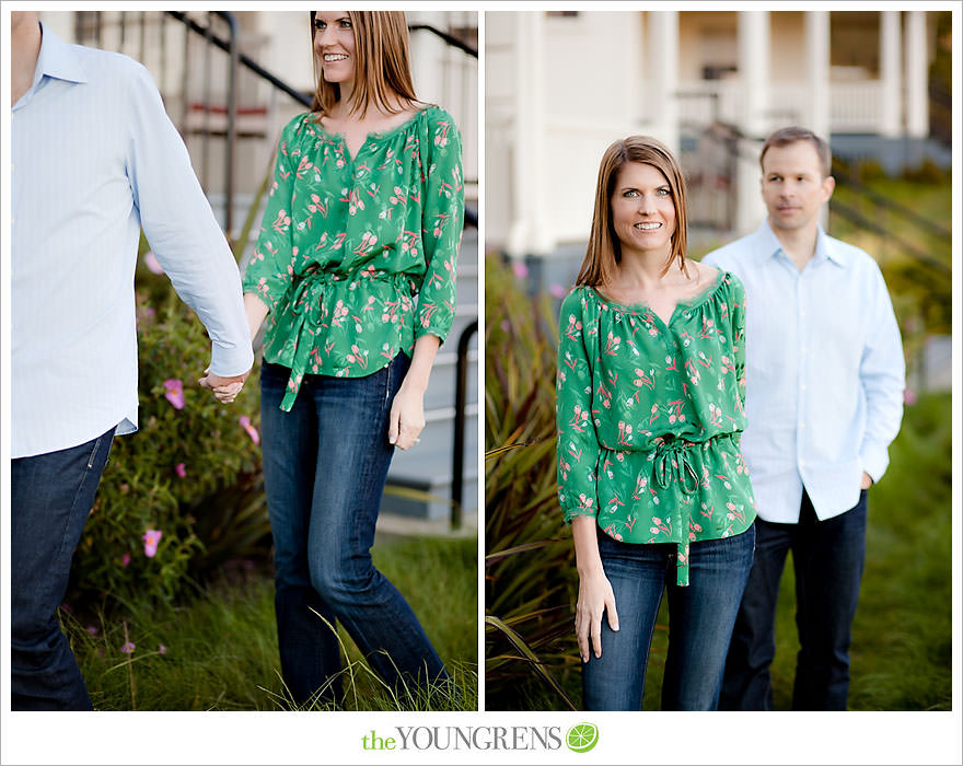 San Francisco engagement, Cavallo Point engagement, Golden Gate bridge engagement, engagement session in San Francisco, engagement with adirondack chairs, Sausalito engagement