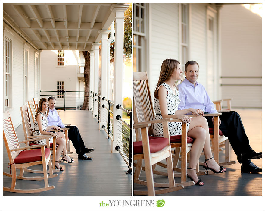 San Francisco engagement, Cavallo Point engagement, Golden Gate bridge engagement, engagement session in San Francisco, engagement with adirondack chairs, Sausalito engagement