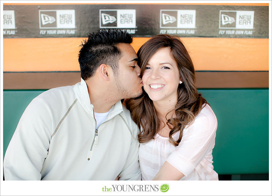 San Francisco Giants Engagement, Part Two Ralph and Julie, The Youngrens