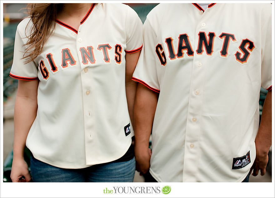 San Francisco Giants Engagement, Part Two Ralph and Julie