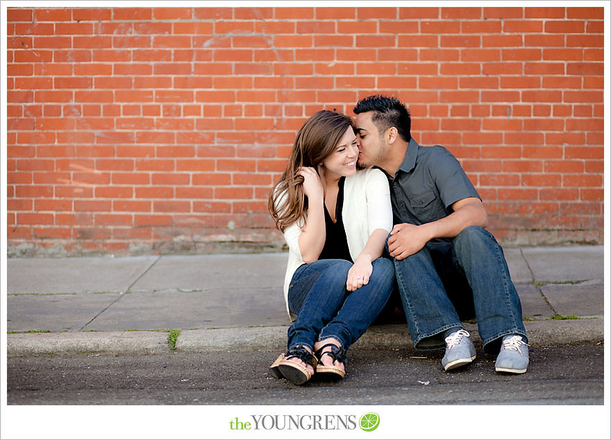 San Francisco engagement, Giants Stadium engagement, engagement session at AT&T Park, baseball engagement, engagement session in San Francisco, Major League Baseball engagement, MLB engagement, baseball stadium engagement, Giants baseball engagement, San Francisco Giants engagement, engagement session with Giants fans, engagement session inside Giants Stadium, engagement session inside AT&T park