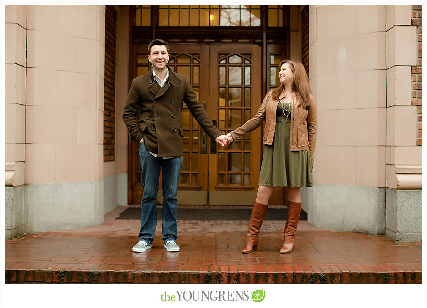 Seattle engagement session, University of Washington engagement, Washington engagement, Vans engagement, cherry blossoms engagement, cherry blossoms at University of Washington