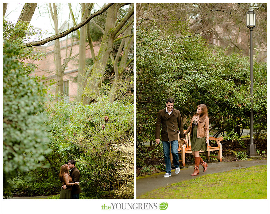 Seattle engagement session, University of Washington engagement, Washington engagement, Vans engagement, cherry blossoms engagement, cherry blossoms at University of Washington