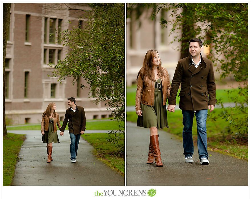 Seattle engagement session, University of Washington engagement, Washington engagement, Vans engagement, cherry blossoms engagement, cherry blossoms at University of Washington