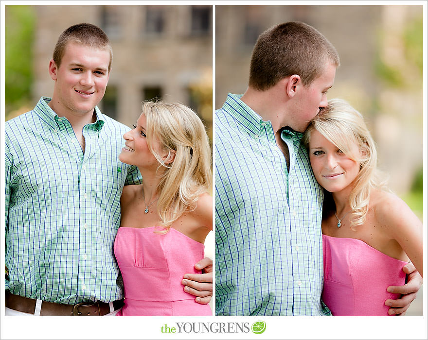 Villanova engagement session, philadelphia engagement session, university engagement session, engagement at Villanova University, college engagement, school-themed engagement, hot pink engagement, Sperry Top Sider engagement, engagement session with gold shoes, Up themed engagement