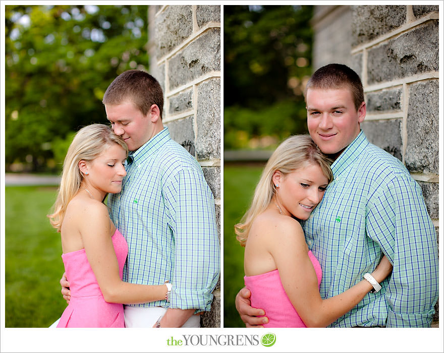 Villanova engagement session, philadelphia engagement session, university engagement session, engagement at Villanova University, college engagement, school-themed engagement, hot pink engagement, Sperry Top Sider engagement, engagement session with gold shoes, Up themed engagement