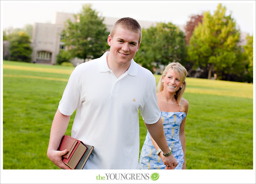 Villanova engagement session, philadelphia engagement session, university engagement session, engagement at Villanova University, college engagement, school-themed engagement, hot pink engagement, Sperry Top Sider engagement, engagement session with gold shoes, Up themed engagement