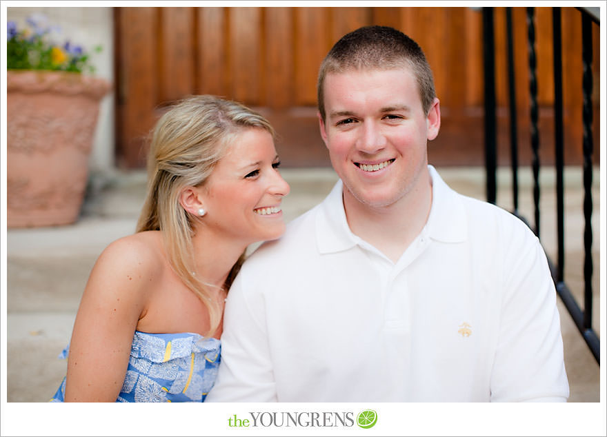 Villanova engagement session, philadelphia engagement session, university engagement session, engagement at Villanova University, college engagement, school-themed engagement, hot pink engagement, Sperry Top Sider engagement, engagement session with gold shoes, Up themed engagement