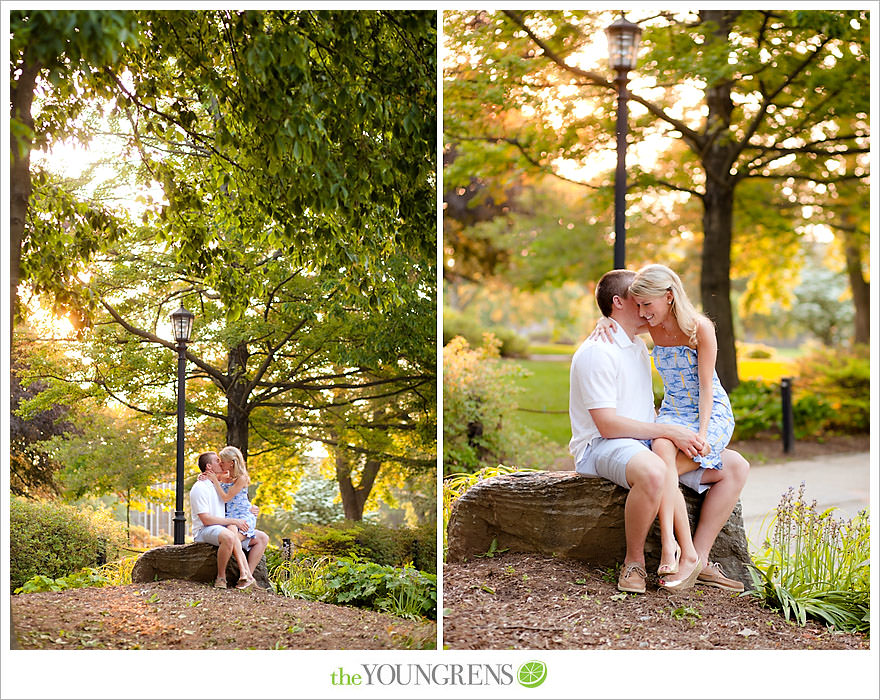 Villanova engagement session, philadelphia engagement session, university engagement session, engagement at Villanova University, college engagement, school-themed engagement, hot pink engagement, Sperry Top Sider engagement, engagement session with gold shoes, Up themed engagement