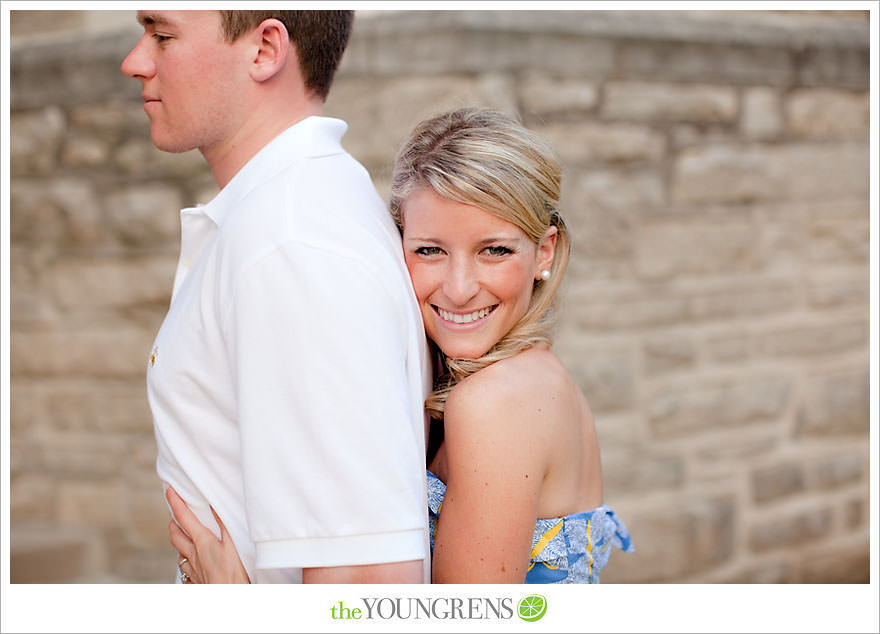 Villanova engagement session, philadelphia engagement session, university engagement session, engagement at Villanova University, college engagement, school-themed engagement, hot pink engagement, Sperry Top Sider engagement, engagement session with gold shoes, Up themed engagement