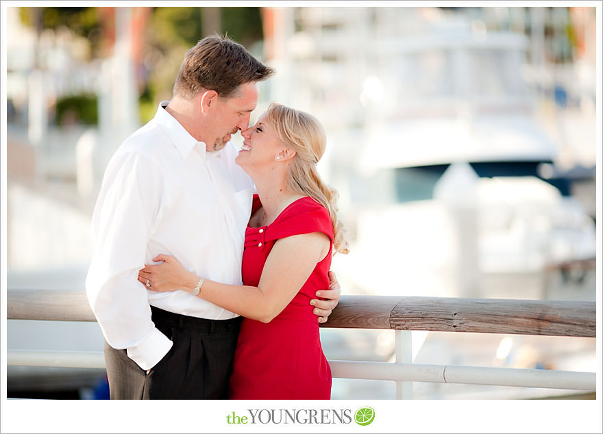 Long Beach engagement session, Grand Prix engagement, engagement with racecars, Long Beach Grand Prix, Shoreline Park engagement