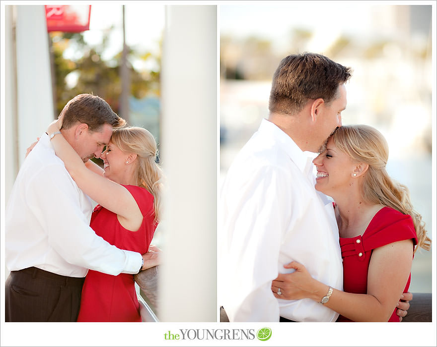 Long Beach engagement session, Grand Prix engagement, engagement with racecars, Long Beach Grand Prix, Shoreline Park engagement