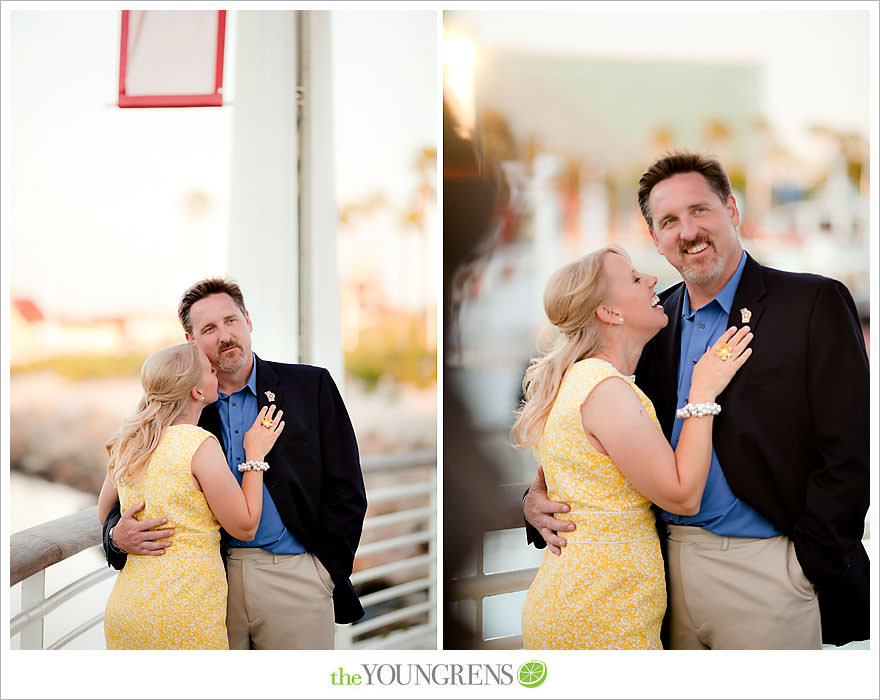 Long Beach engagement session, Grand Prix engagement, engagement with racecars, Long Beach Grand Prix, Shoreline Park engagement