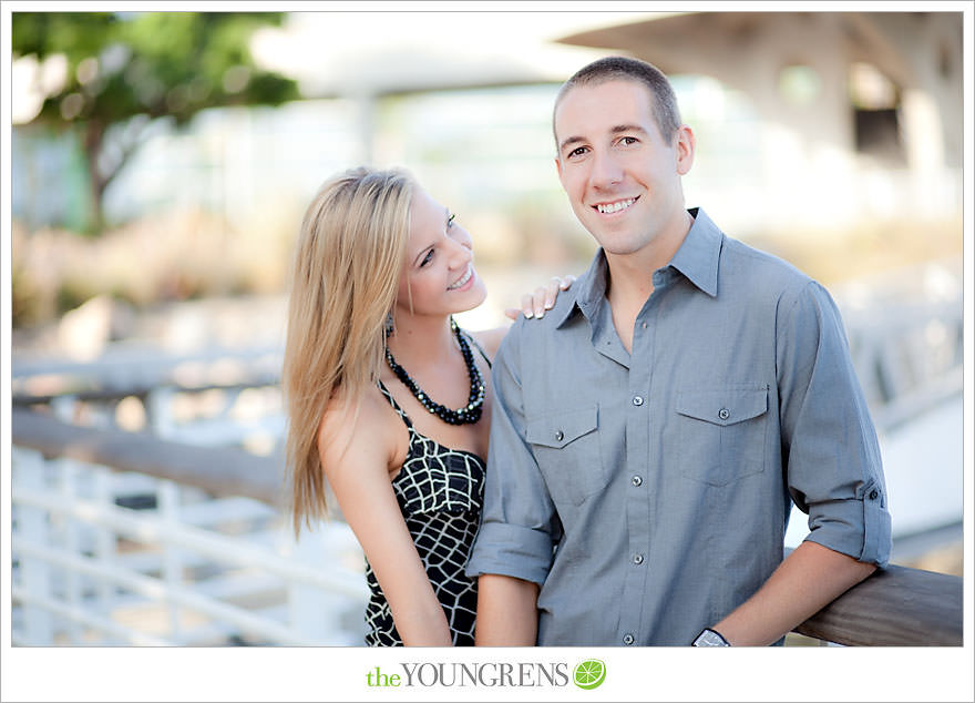 Long Beach engagement, Shoreline Park engagement session, engagement in downtown Long Beach, Long Beach wedding photography