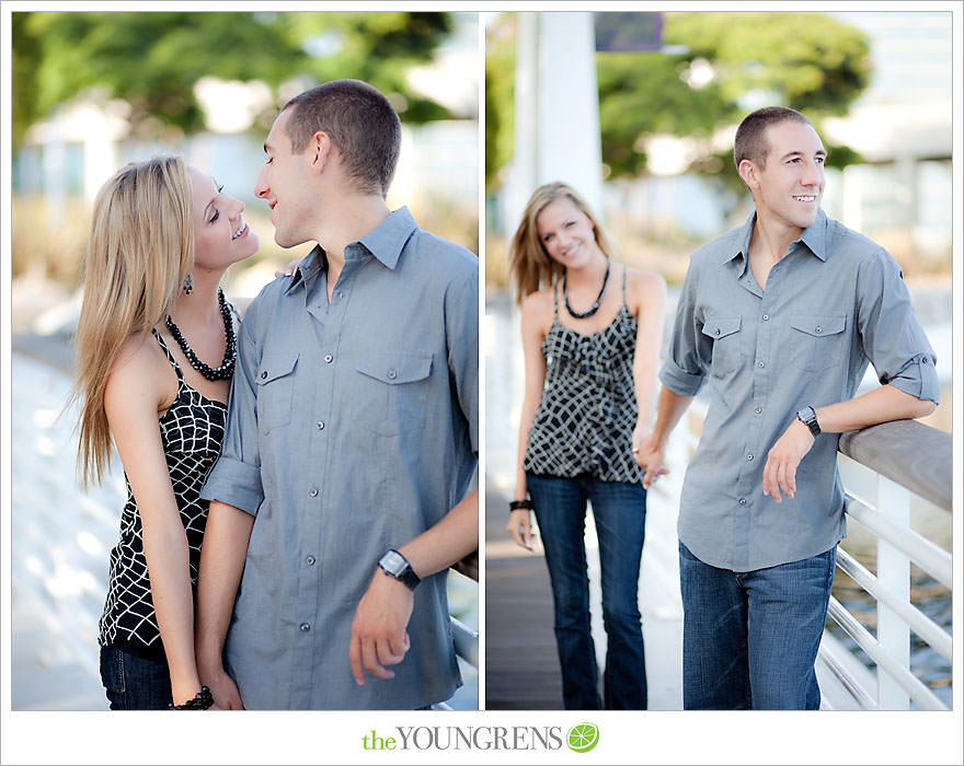 Long Beach engagement, Shoreline Park engagement session, engagement in downtown Long Beach, Long Beach wedding photography