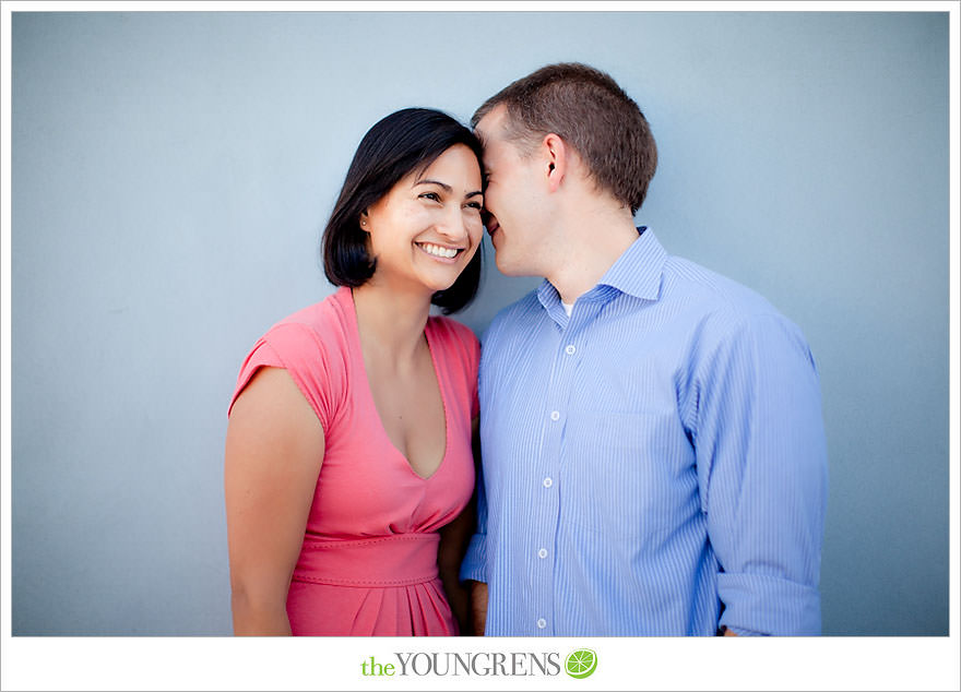 San Diego engagement session, beach engagement, engagement session on the beach, Mission Beach engagement, urban engagement, beach village engagement, engagement session in Mission Beach, enagement at South Mission Beach, jetty engagement, photos on the beach, photos on a jetty