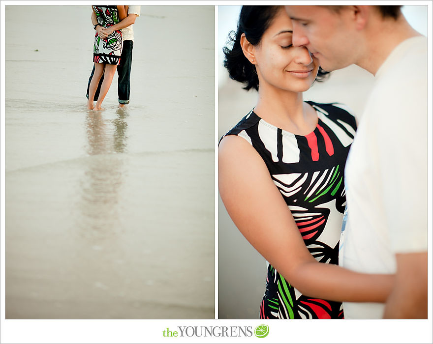 San Diego engagement session, beach engagement, engagement session on the beach, Mission Beach engagement, urban engagement, beach village engagement, engagement session in Mission Beach, enagement at South Mission Beach, jetty engagement, photos on the beach, photos on a jetty