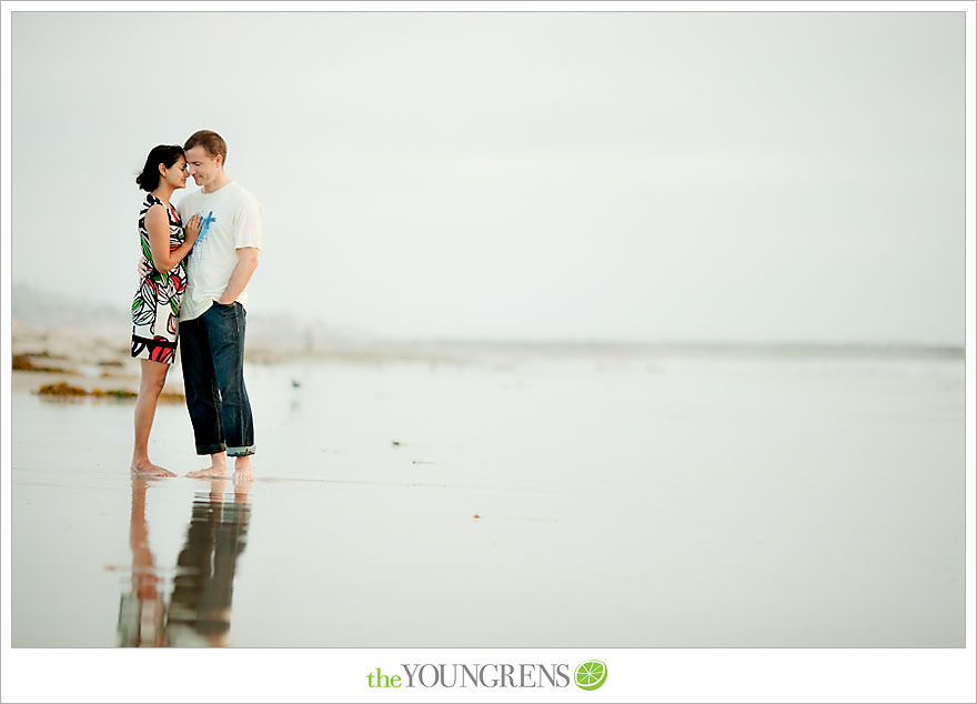 San Diego engagement session, beach engagement, engagement session on the beach, Mission Beach engagement, urban engagement, beach village engagement, engagement session in Mission Beach, enagement at South Mission Beach, jetty engagement, photos on the beach, photos on a jetty