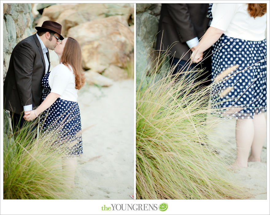 Coronado engagement session, beach engagement, San Diego engagement session, engagement with fodora, Coronado State Beach engagement session,