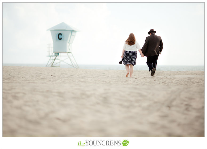 Coronado engagement session, beach engagement, San Diego engagement session, engagement with fodora, Coronado State Beach engagement session,