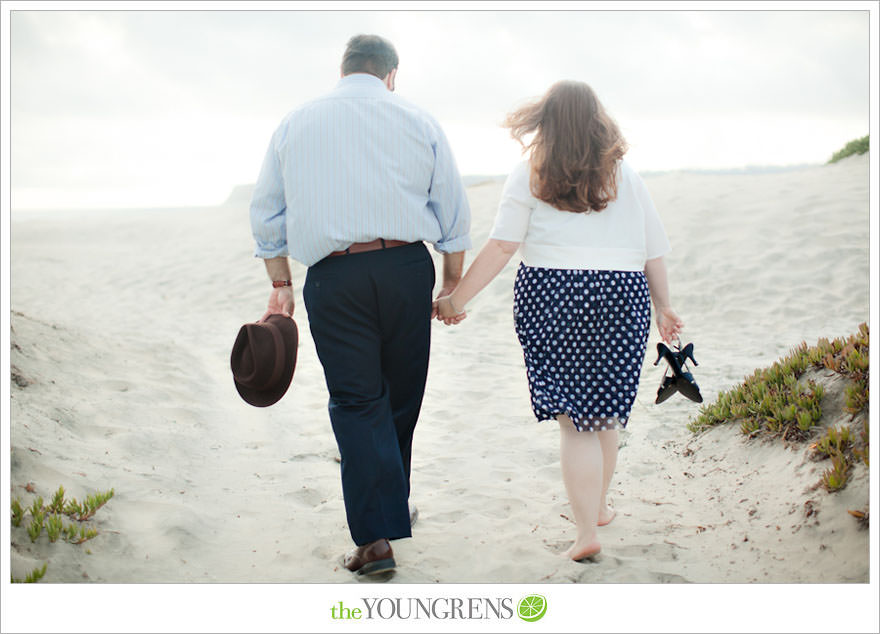 Coronado engagement session, beach engagement, San Diego engagement session, engagement with fodora, Coronado State Beach engagement session,