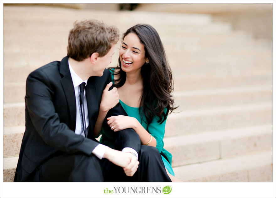 Philadelphia engagement session, Philadelphia Museum of Art engagement, formal engagement session, fall engagement session