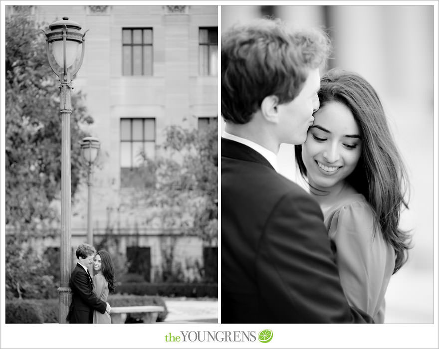 Philadelphia engagement session, Philadelphia Museum of Art engagement, formal engagement session, fall engagement session