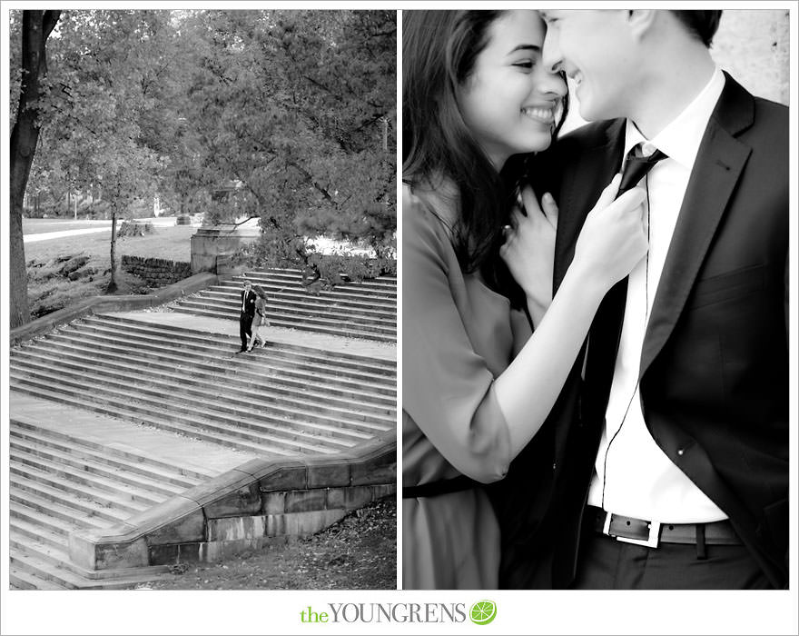 Philadelphia engagement session, engagement session at Philadelphia Museum of Art, Philladelphia Museum of Art engagement