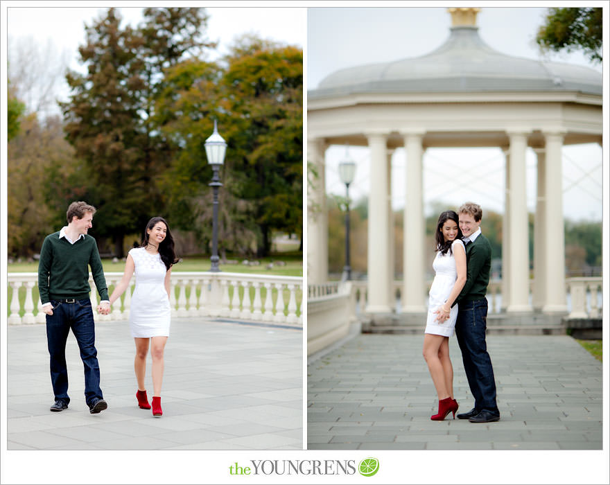 Philadelphia engagement session, Philadelphia Museum of Art engagement, formal engagement session, fall engagement session