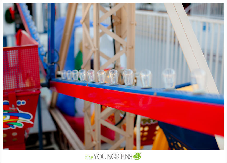 Balboa Island engagement session, carnival engagement session, beach engagement session, pier engagement session, sunset engagement photos, Newport Beach engagement session, arcade engagement session, Vietnamese engagement session