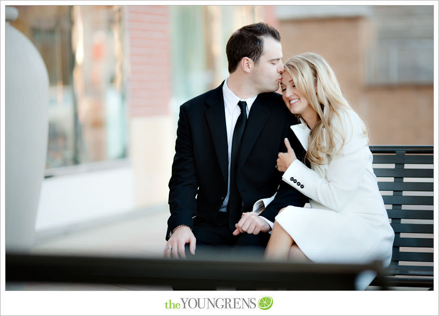 Huntington Beach engagement session, Huntington Beach Hyatt engagement session, hotel engagement session, urban engagement session, formal engagement session, beach engagement session, Orange County engagement session, pier engagement session, sunset engagement photos