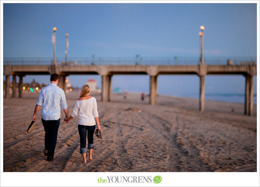 Huntington Beach engagement session, Huntington Beach Hyatt engagement session, hotel engagement session, urban engagement session, formal engagement session, beach engagement session, Orange County engagement session, pier engagement session, sunset engagement photos