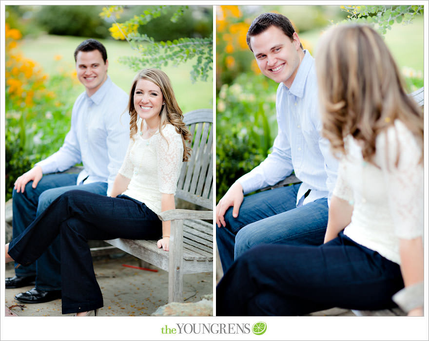 Rancho Santa Fe engagement session, San Diego engagement session, polka dot engagement session, orchard engagement session, engagement session with lemons, pink engagement session, Rancho Santa Fe Inn engagement session