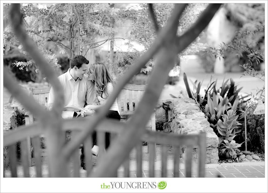 Rancho Santa Fe engagement session, San Diego engagement session, polka dot engagement session, orchard engagement session, engagement session with lemons, pink engagement session, Rancho Santa Fe Inn engagement session